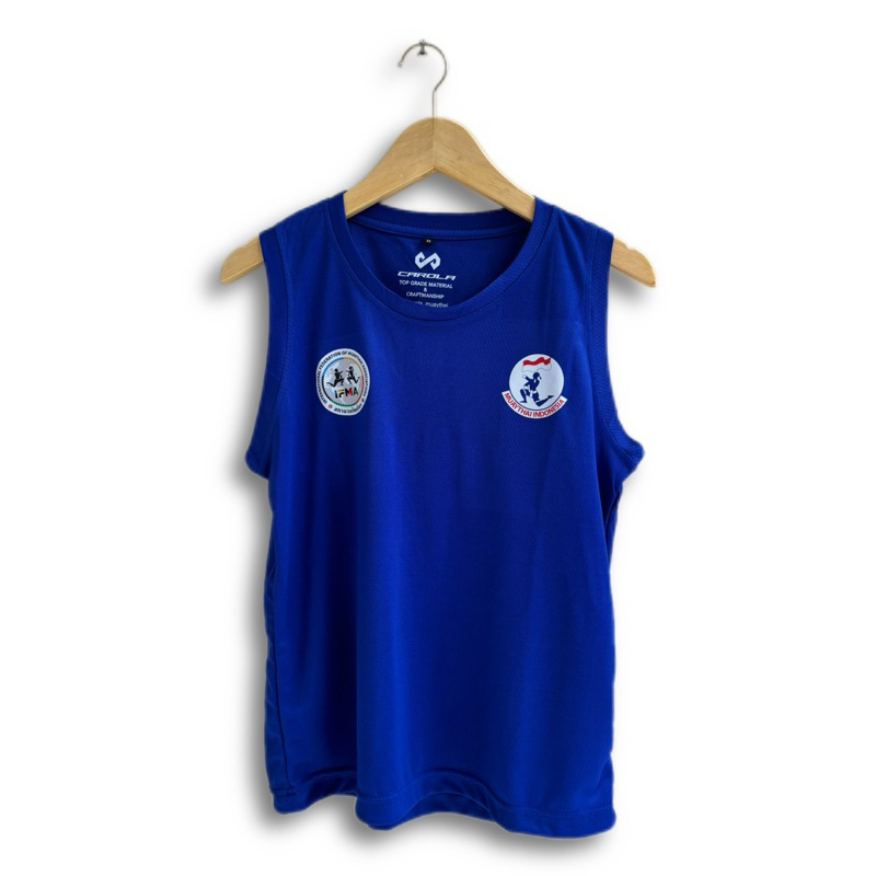 CAROLA - SINGLET MUAYTHAI / singlet pria wanita / kaos / baju olahraga / t-shirt / boxing / kick box