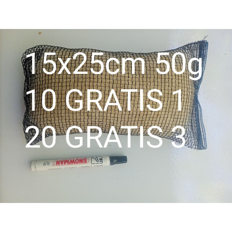 jaring filter aquarium filter air pengganti japmat