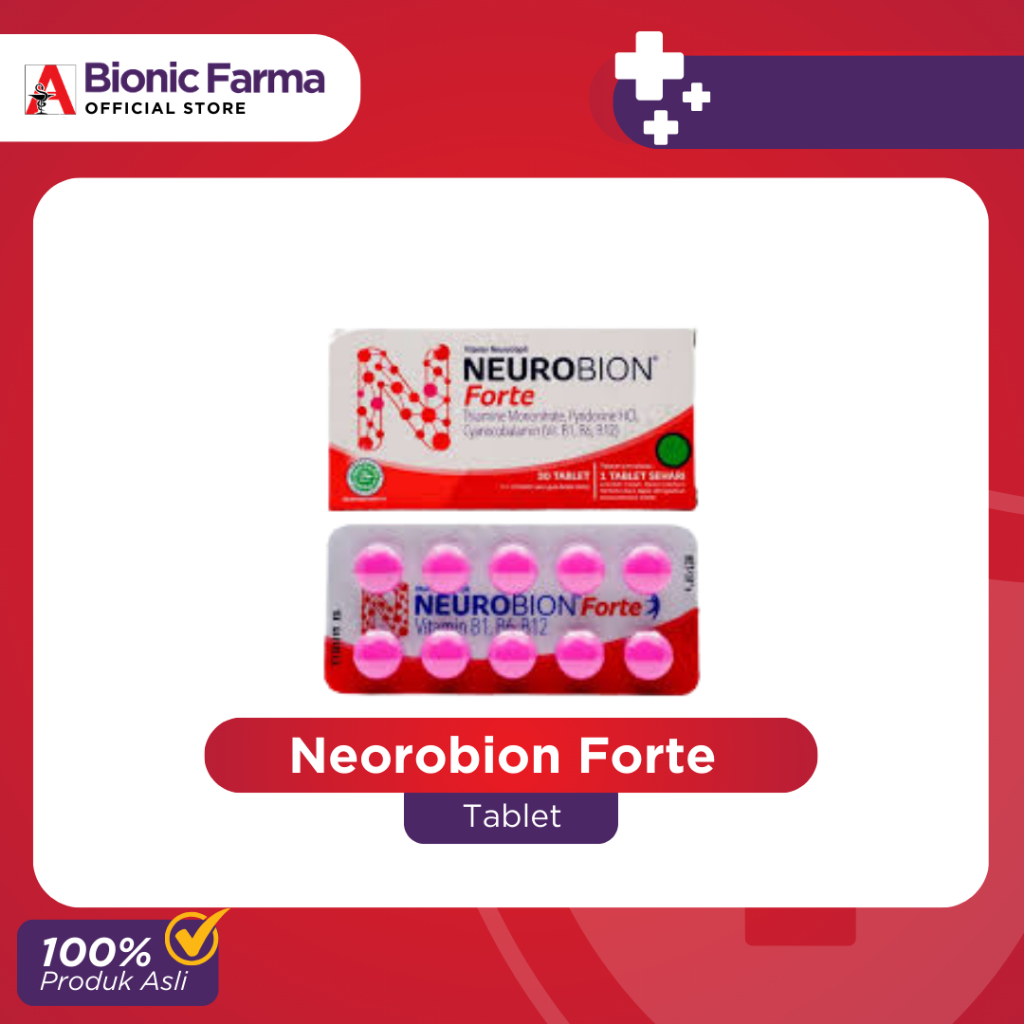 Neurobion Forte 1 Strip@10 Tablet