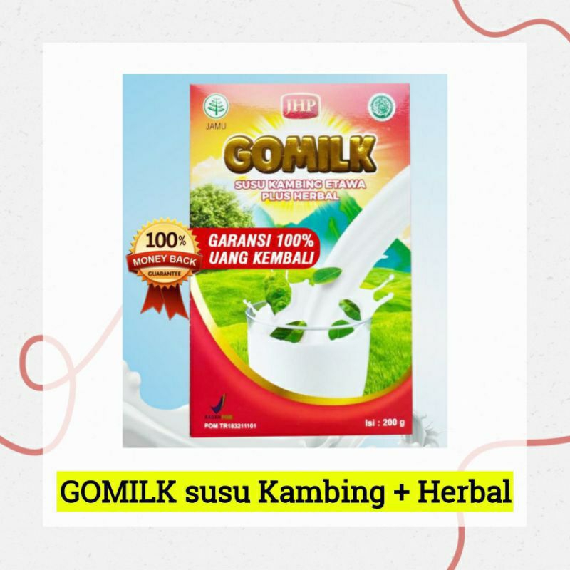 

Susu Gomilk Susu Kambing Etawa Plus Herbal 200 Gram Susu Etawa Gomilk 200 gram