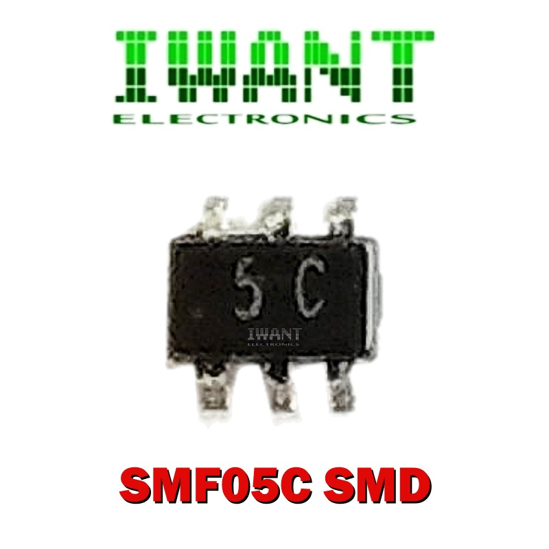 SMF05C TVS DIODA SMD CODE 5C DIODA TVS SMF05 SMF 05C
