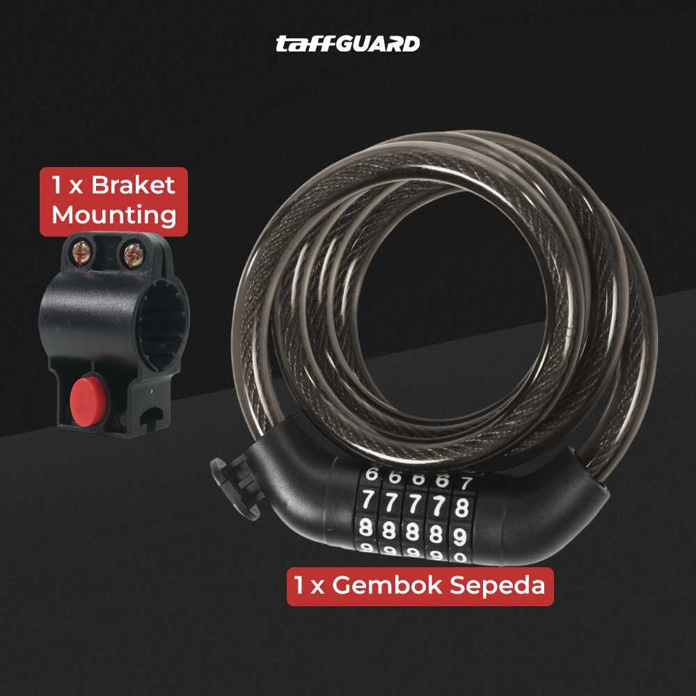 Gembok Sepeda Kode Angka 5 Digit 4 Digit 3 Digit