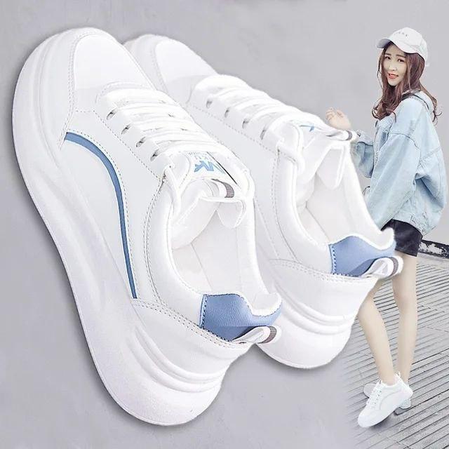 Sepatu Putih Korea Wanita Sepatu Sneakers Putih Wanita Sepatu Trend Korea Kekinian Sepatu Wanita Cas