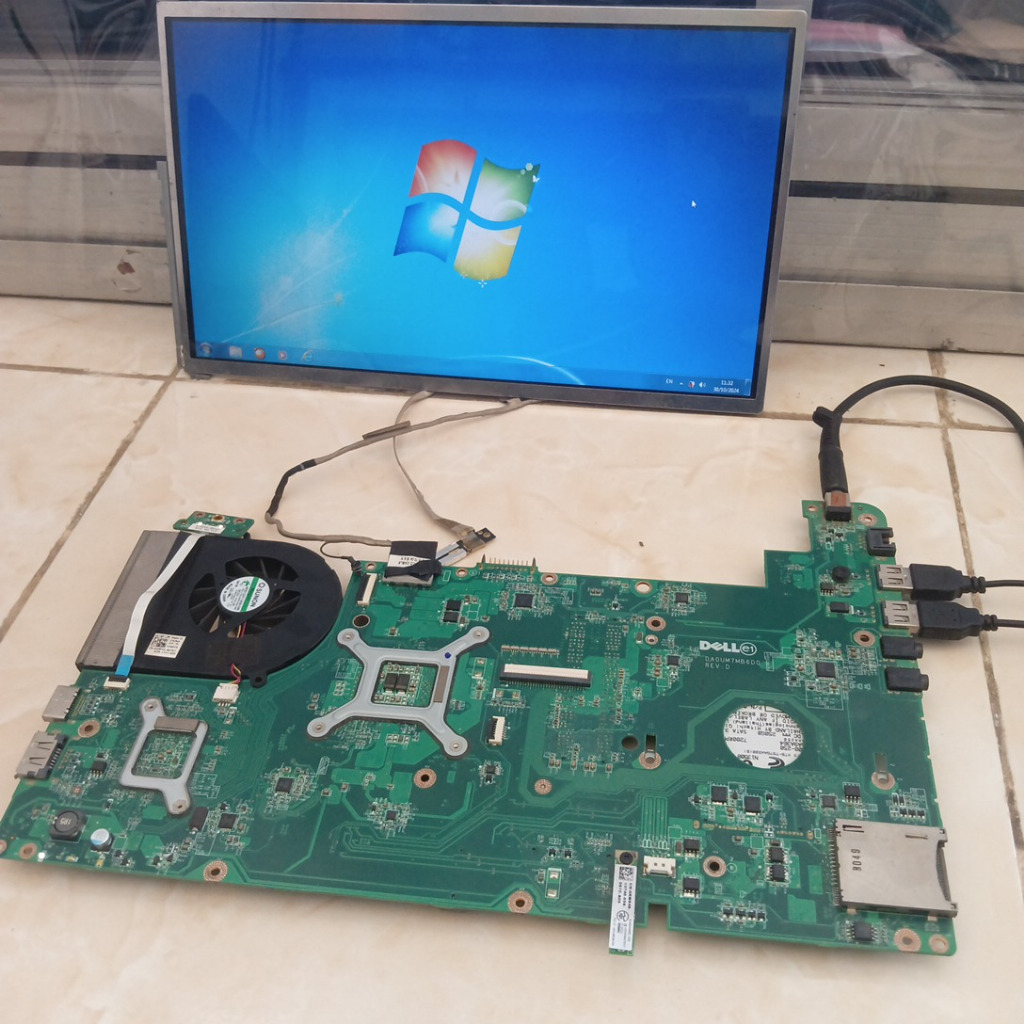 Motherboard Dell Inspiron N3010 Core i3 M350 MainBoard Dell Inspiron N3010 Motherboard Dell N3010 Ma