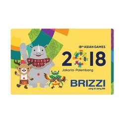 Kartu BRI BRIZZI Emoney Card E money E Toll Brizi kuning