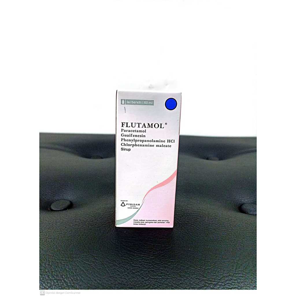 Flutamol syrup 60ml /pilek disertai batuk / meriang / pilek alergi
