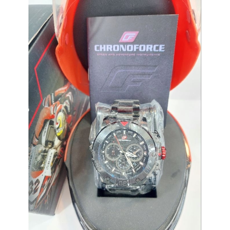 CHRONOFORCE tali rantai variasi warna pria 5257/5347/5338 MC original 100%