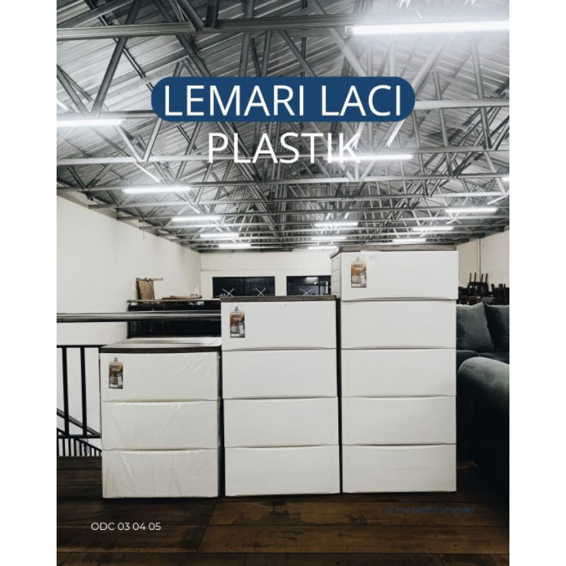 Drawer Laci / Drawer Serbaguna / Lemari Laci / Lemari Bayi - Olymplast ODC Modern