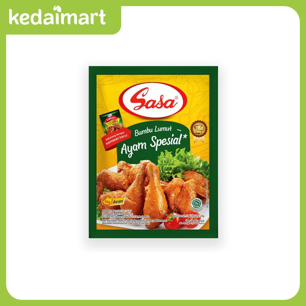 

Sasa Bumbu Ayam Lumur 26 Gram