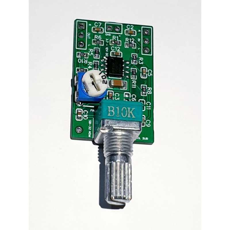 Modul / Kit Subwoofer Tegangan 3,7V - 12V Filter Subwoofer