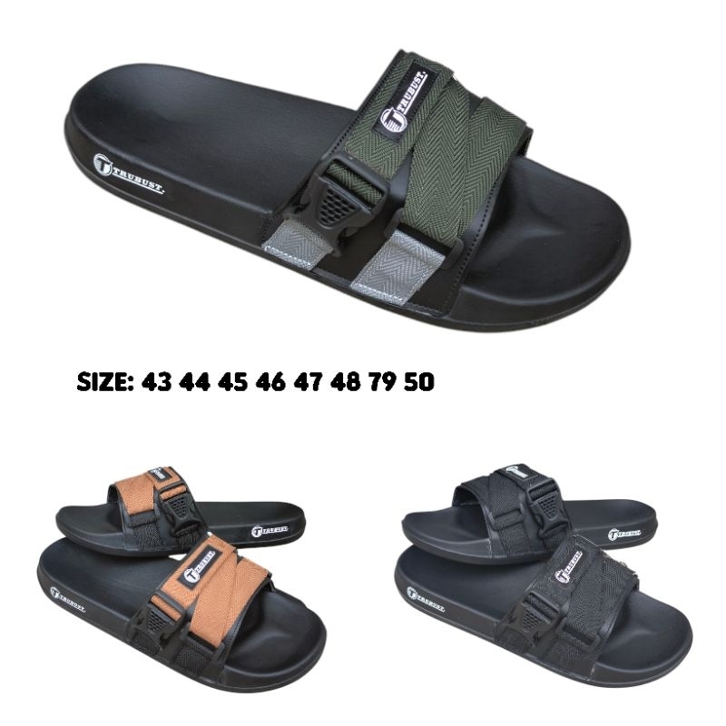 Sandal Big Size Trubust 43 44 45 46 47 48649 50 Sendal Selop Ukuran Besar Pria Sandal Slide Casual P