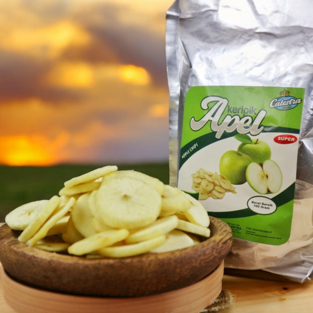 

Maknyuss1 Keripik Buah Nangka Mangga Apel Salak Calestra Snack Standar & Super