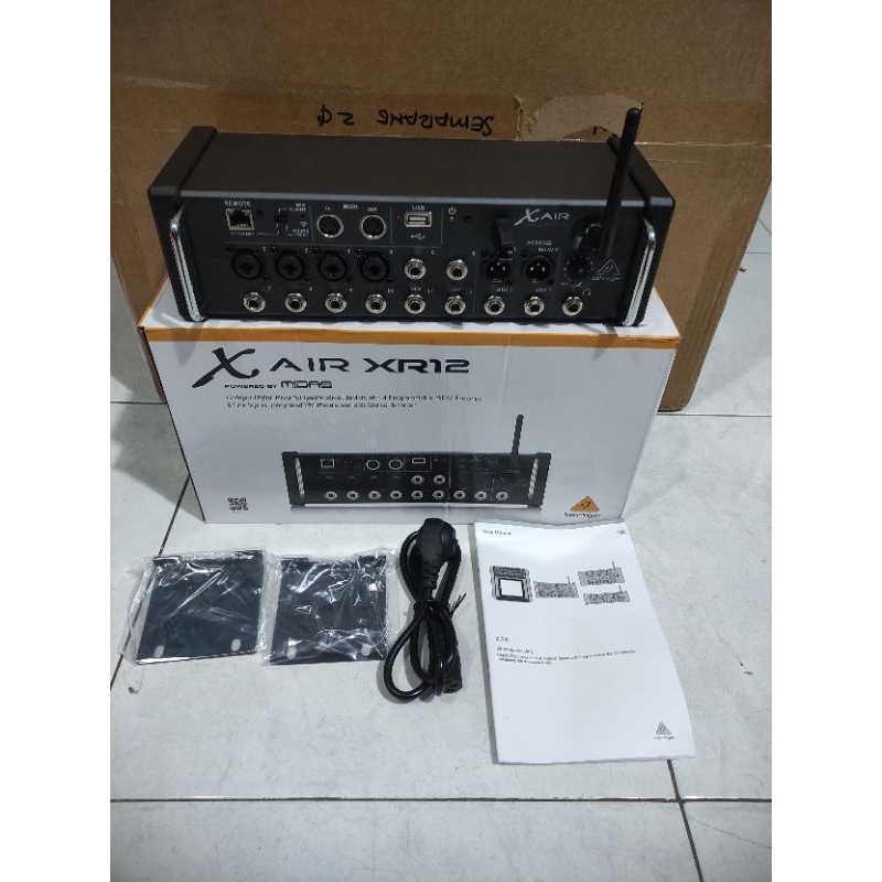 Mixer audio digital Behringer XR12 X AIR XR12 BM 12channel digital new baru segel garansi toko 1bula