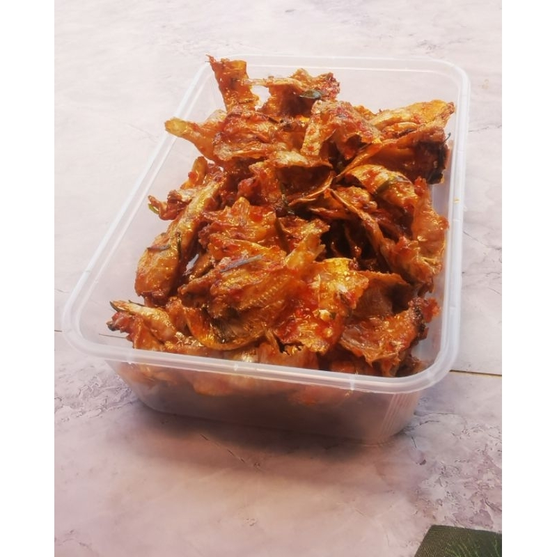 

Ikan asin balado manis 170gram