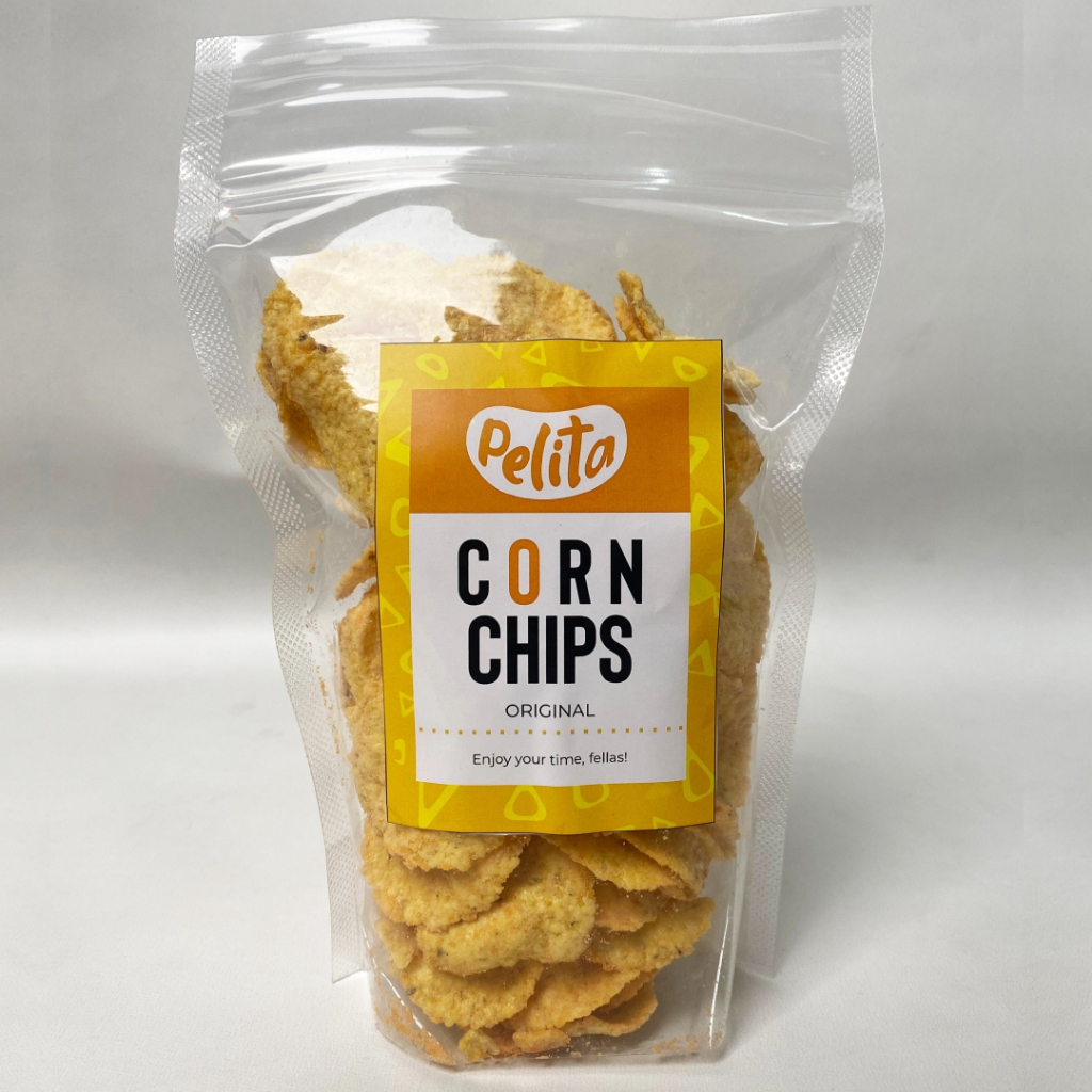 

Pelita Snack - Keripik Jagung Geprek Emping Jagung Original Gurih dan Rasa Pedas 100 Gr