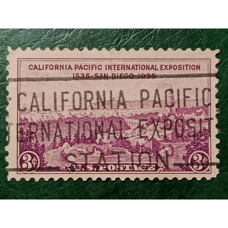 

Prangko USA 3 Cents California Pacific Exposition San Diego Tahun 1935 USED