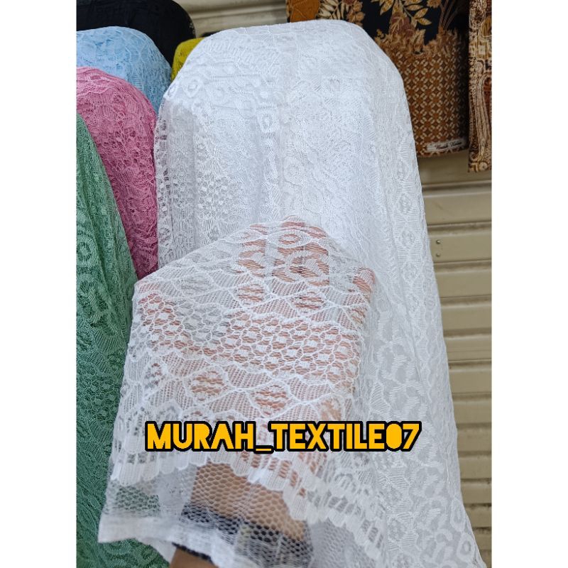 Promo Kain Brokat Lace Premium/ Brokat Malika  / harga Per 0,5m