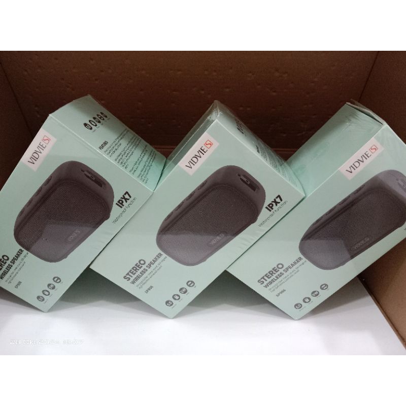 Speaker Stereo Wireless Speaker IPX7 Super Bass