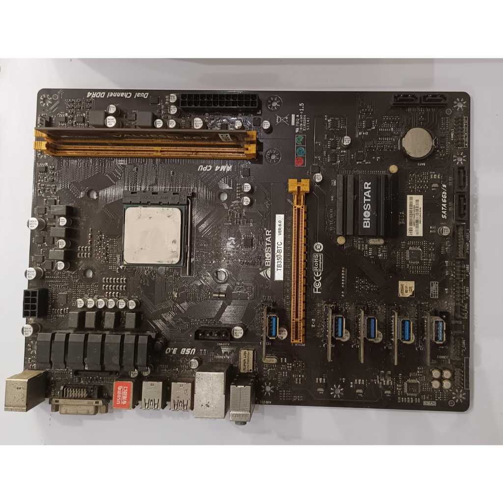 Motherboard Biostar TB350 BTC AM4