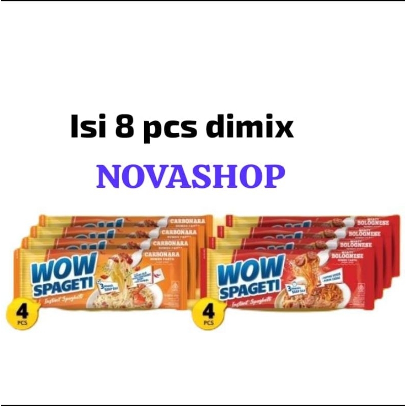 

WOW SPAGETI MIX ISI 8pcs