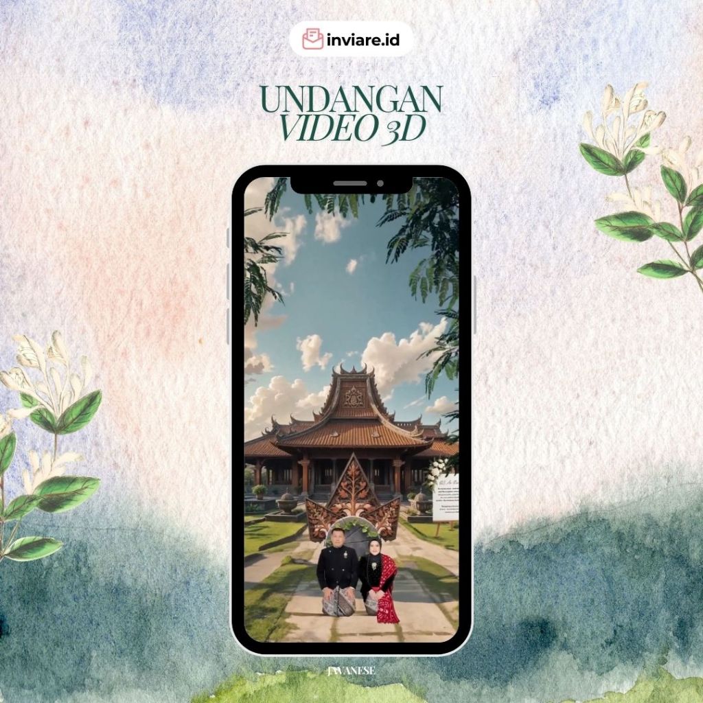 UNDANGAN PERNIKAHAN VIDEO 3D - JAVANESE