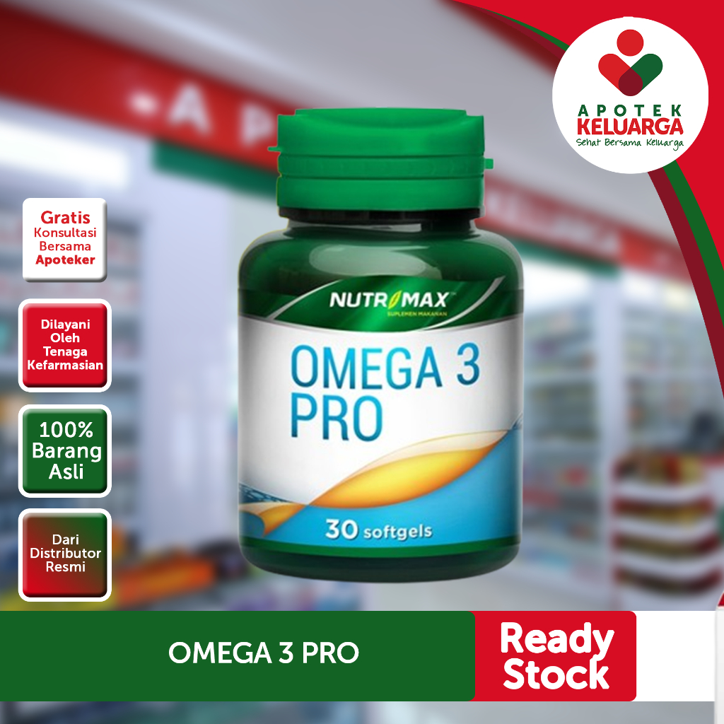 Nutrimax Omega 3 Pro 30 Kapsul