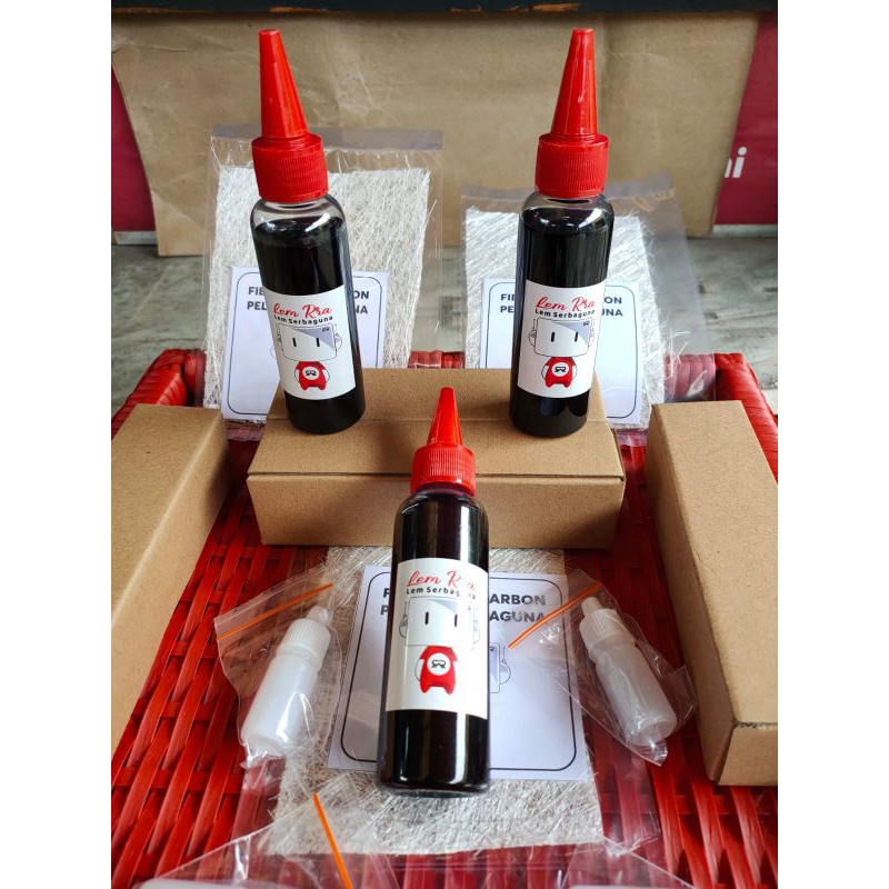LEM PEREKAT SERBAGUNA LEM TANGKI MOTOR/MOBIL SERAT CARBON FIBER ATOMIZER SUPER KUAT