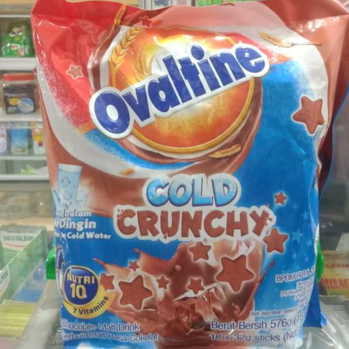 

Ovaltine Cold Crunchy Iced Choco 18stick Minuman Sereal Ice Cokelat Minuman Coklat Ovaltin Chocolate Malt Drink