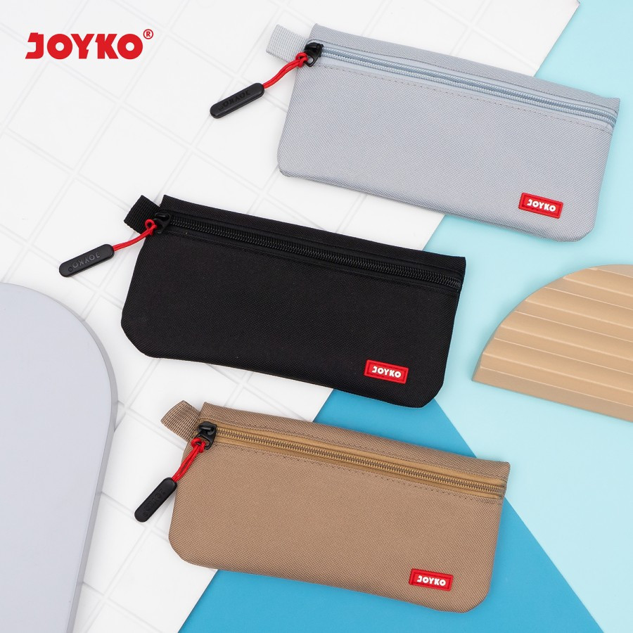

PENCIL CASE JOYKO PC-5014 | KOTAK TEMPAT PENSIL | TEPAK KAIN RESLETING