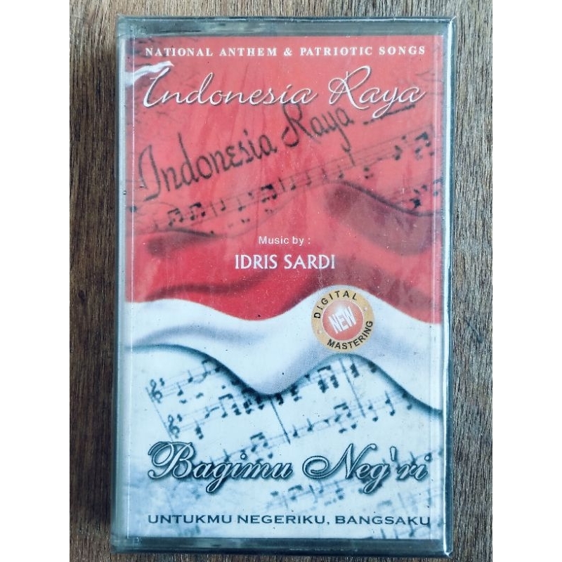 kaset pita lagu perjuangan Indonesia Raya
