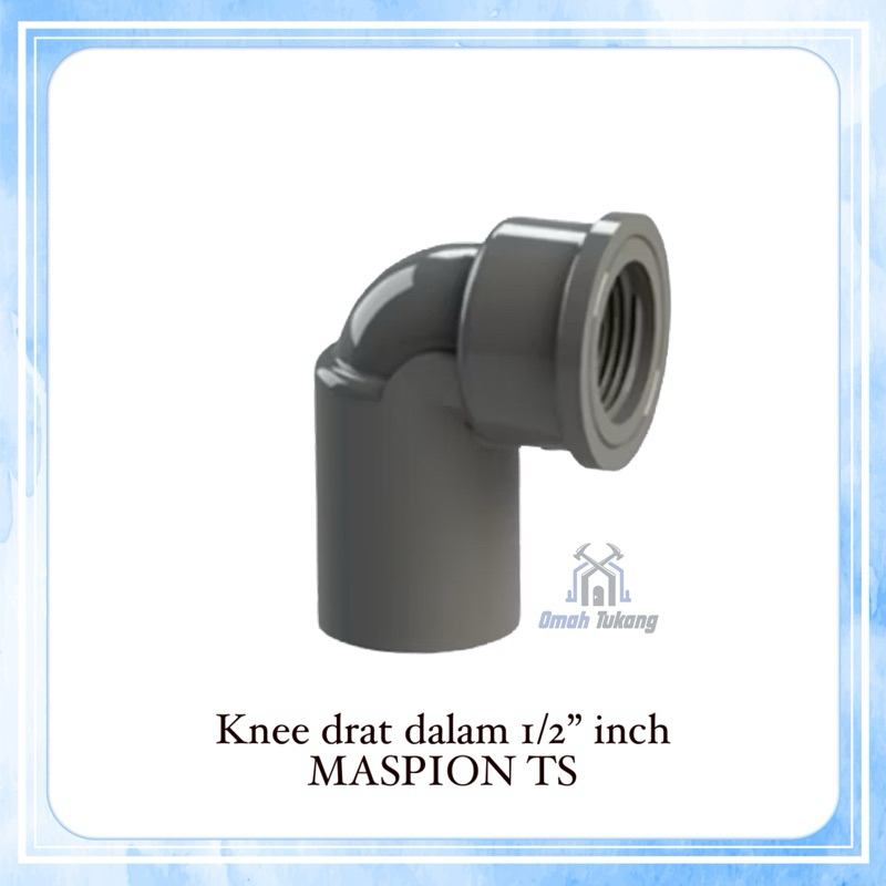 Knee Drat Dalam 1/2” inch MASPION / Elbow Drat Dalam