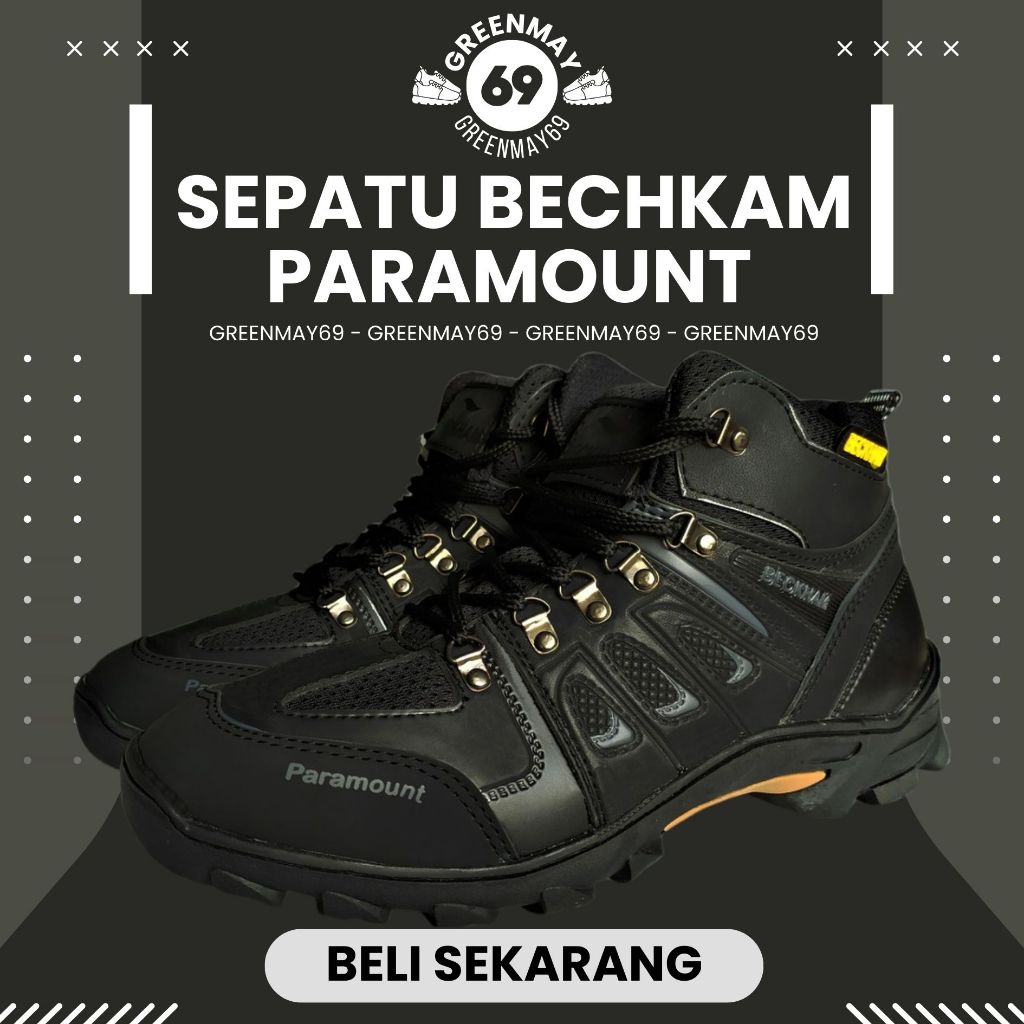 bestpromo sepatu hiking olahraga - sepatu beckham - sepatu paramount - paramount beckham - sepatu