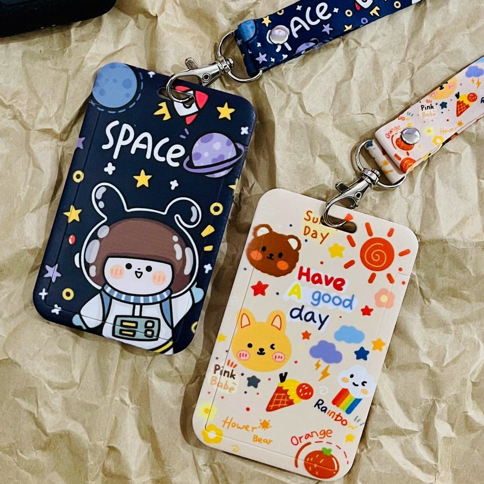 

Paket Diskon ID CARD HOLDER MOTIF KAWAII ASTRONOUT TEMPAT KARTU BEBEK BUNGA