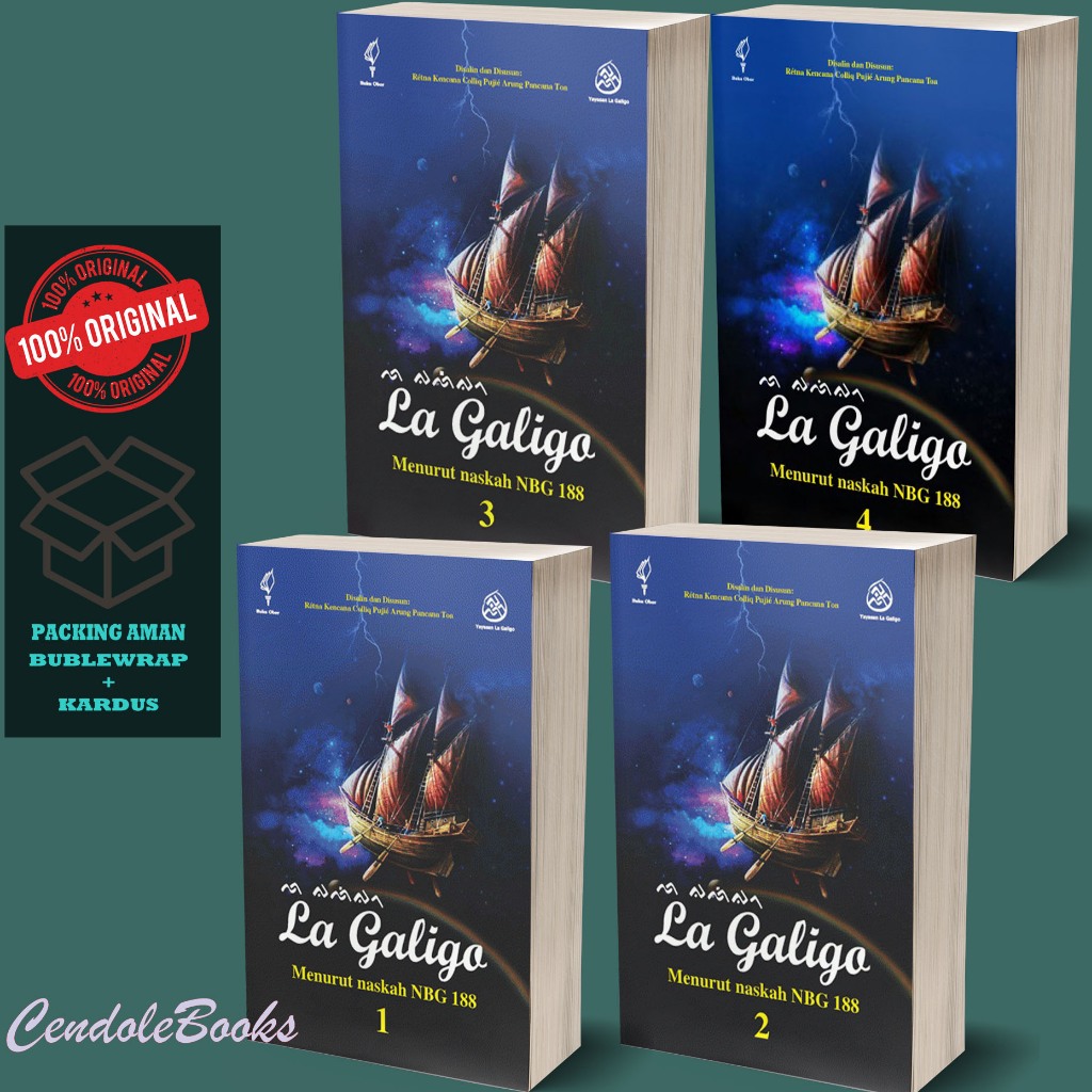 Paket Buku La Galigo Menurut Naskah NBG 188
