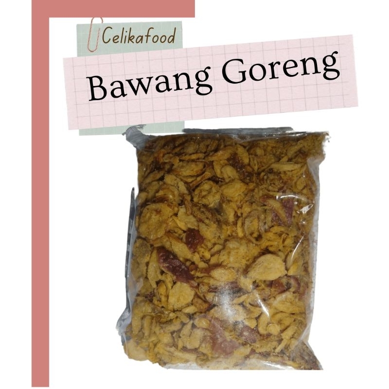 

Bawang Merah Goreng Instan Makanan Kering Fried Onions