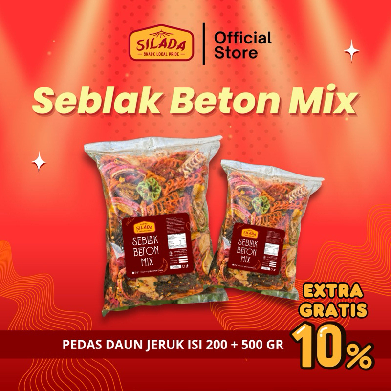

SEBLAK BETON PEDAS DAUN JERUK 200GR + 500 GR BONUS EXTRA 10%