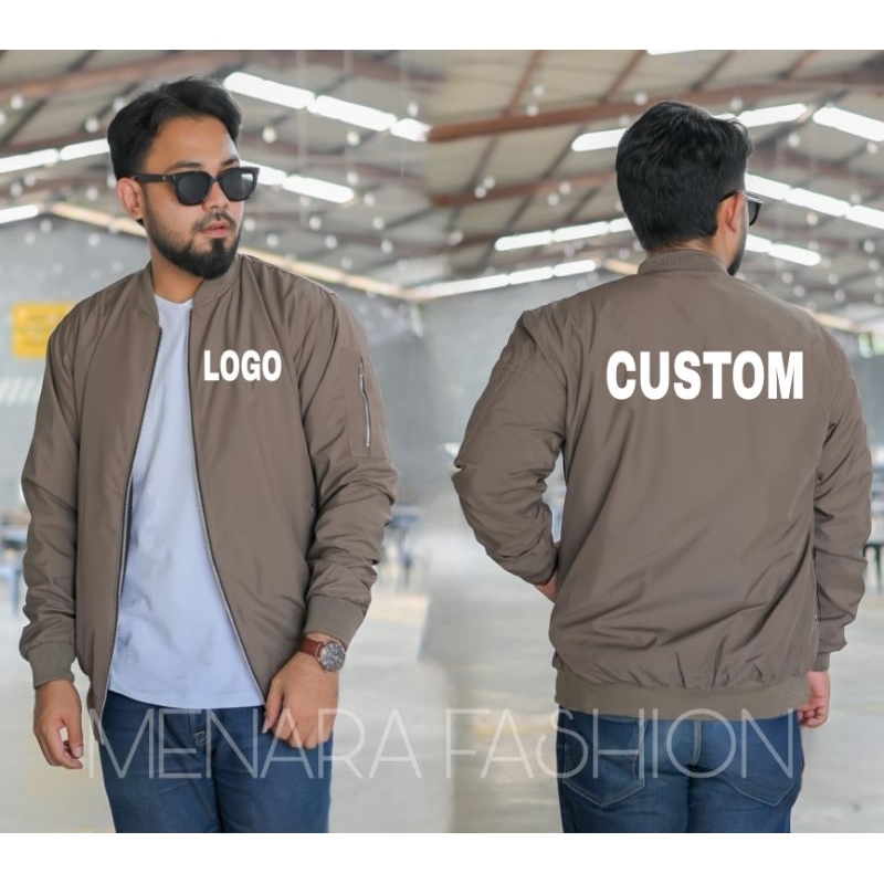 JACKET BOMBER CUSTOM JAKET WATERPROOF JAKET PRIA TERLARIS JAKET OUTDOOR