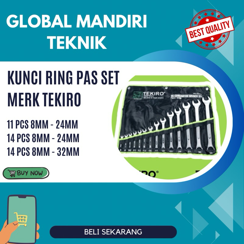 KUNCI RING PAS SET TEKIRO