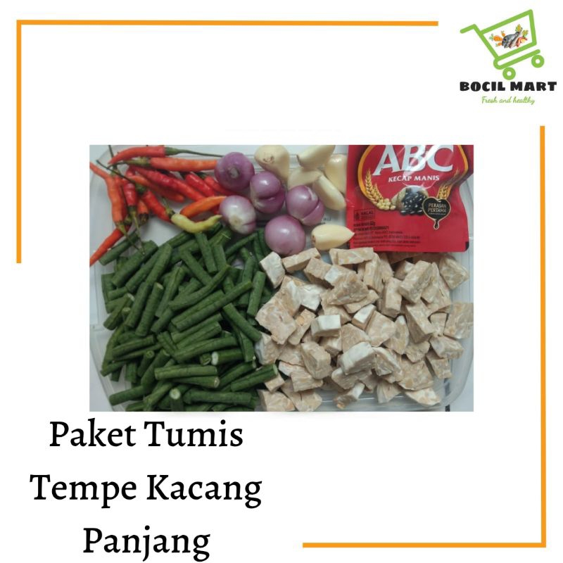 

PAKET TUMIS TEMPE KACANG PANJANG BOCIL MART