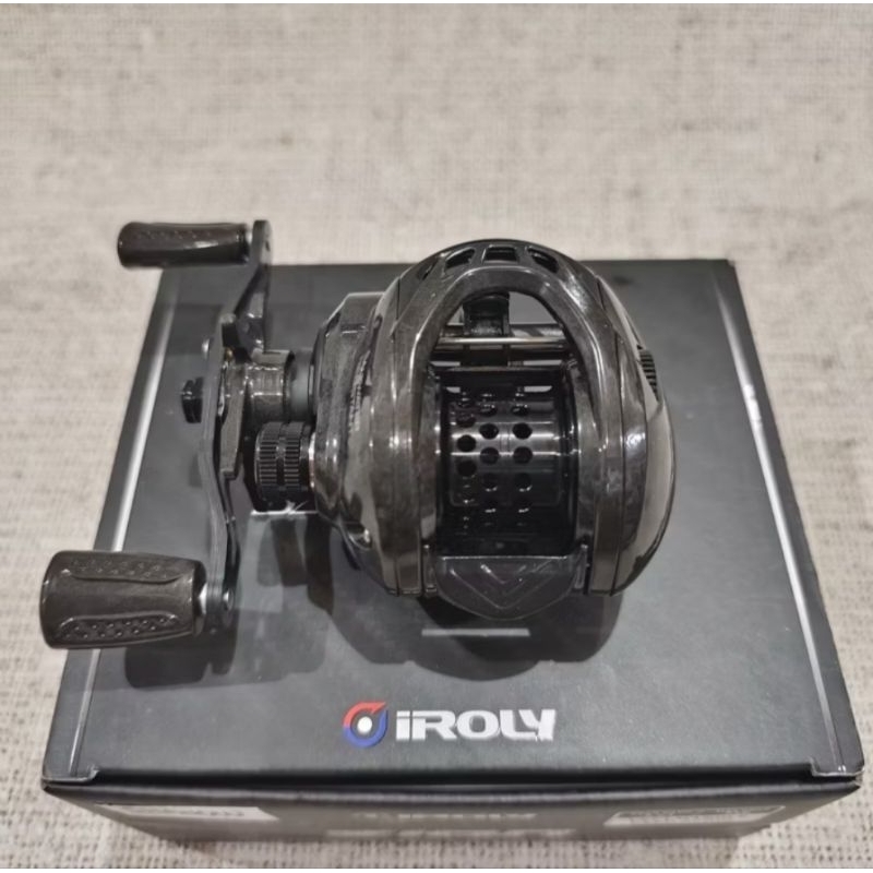 Reel Baitcasting Iroly Zion (Handle Kanan) Bonus Spool