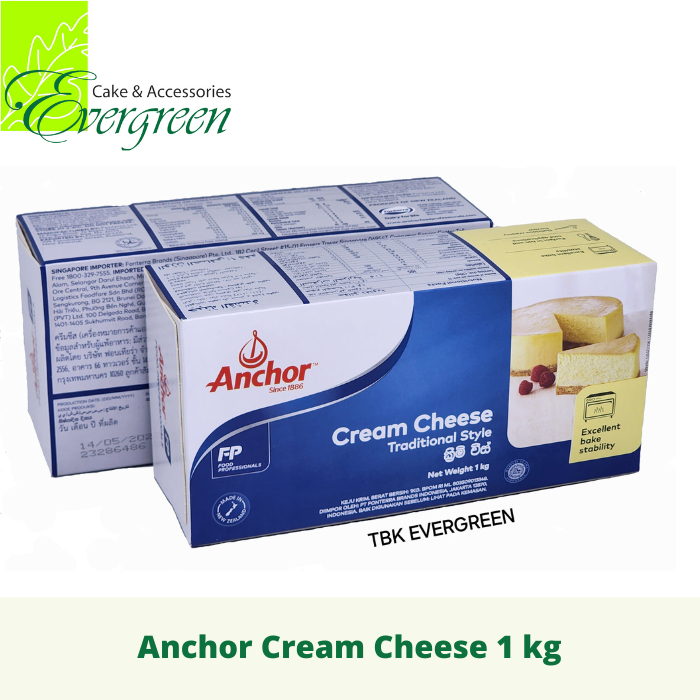 

Cream Cheese Anchor traditional style 1 Kg khusus INSTAN