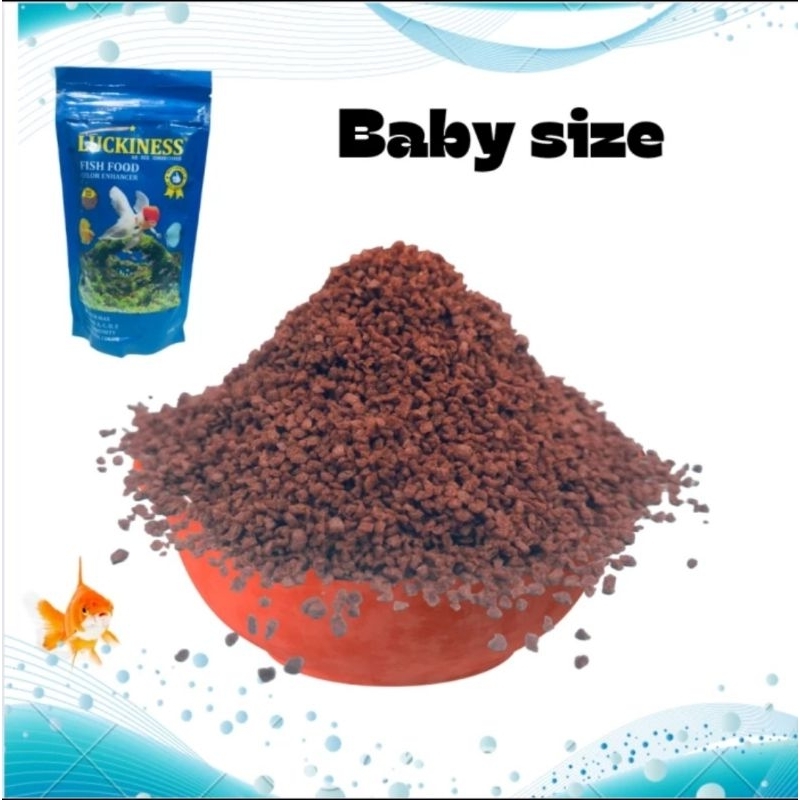 LUCKINESS FISH FOOD 100GR MAKANAN IKAN BURAYAK ANAKAN IKAN HIAS
