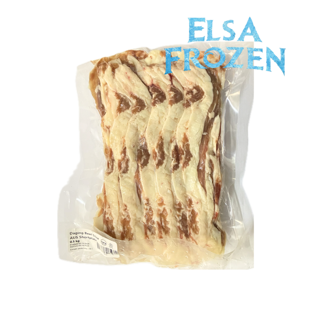 

AUS BEEF SLICE SHORTPLATE 500GR (GP) / DAGING SAPI / BBQ / SUKI / YAKINIKU