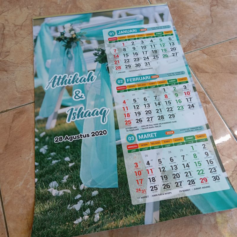 

(3 BULANAN) KALENDER CUSTOM 2025 BEBAS REQUEST MOTIF | KALENDER KEKINIAN | KALENDER A3 | KALENDER DINDING