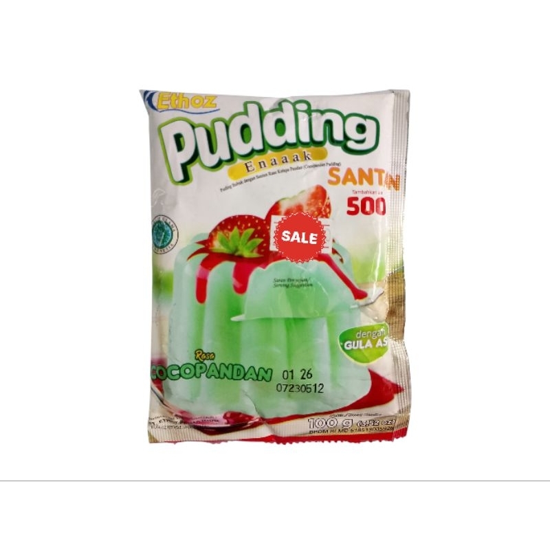 

puding ethoz rasa Cocopandan 100gr