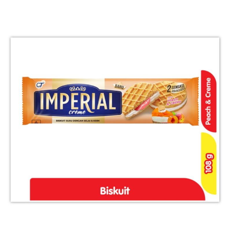 

Imperial Peach Creme 108 gr Biskuit Cemilan