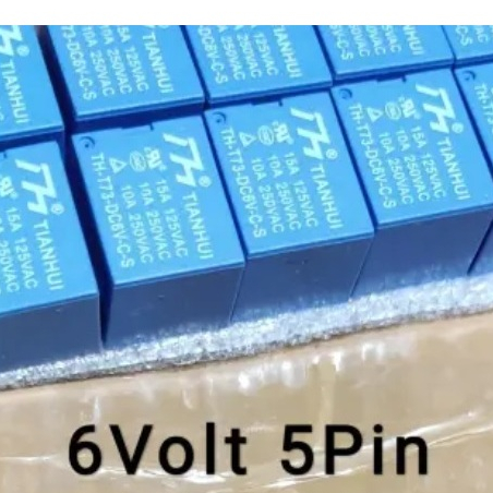 Relay 6 Volt 5 Pin Murah - Rangkaian perangkat elektronik 6v 5 pin