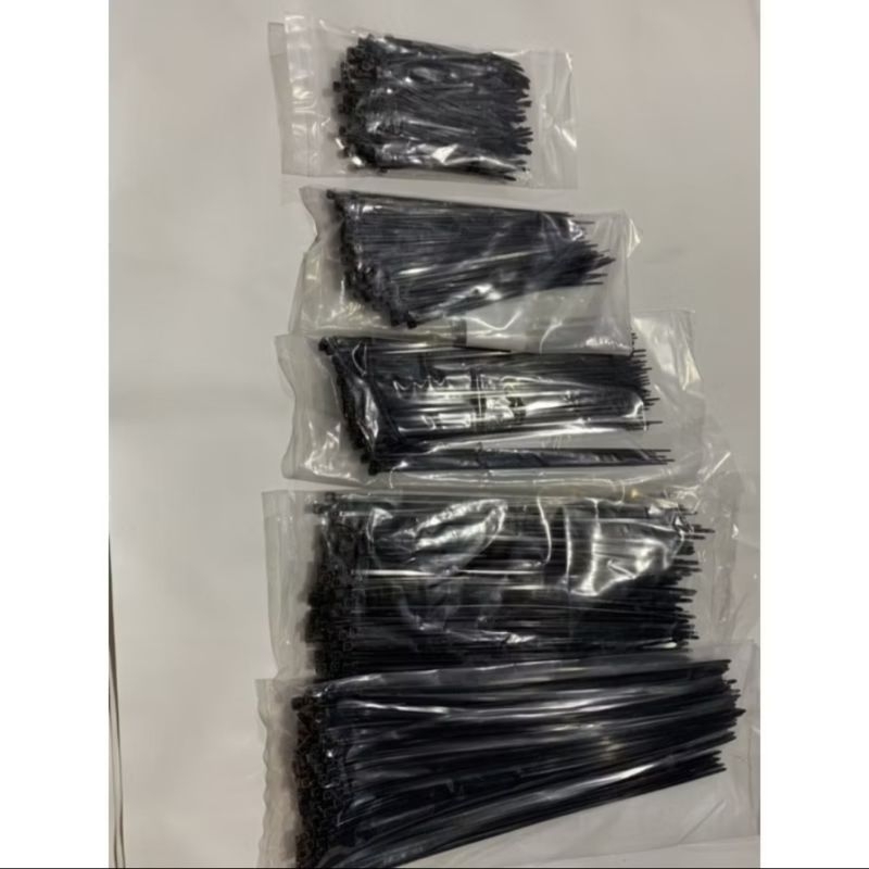 

tali ripet kabel ties nylon cable tie isi 100pcs