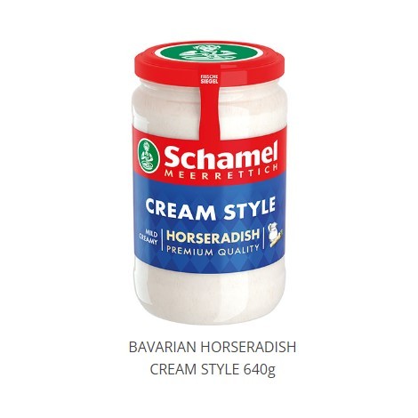 

Bavarian Horseradish cream style | SCHAMEL merrettich 660 gr