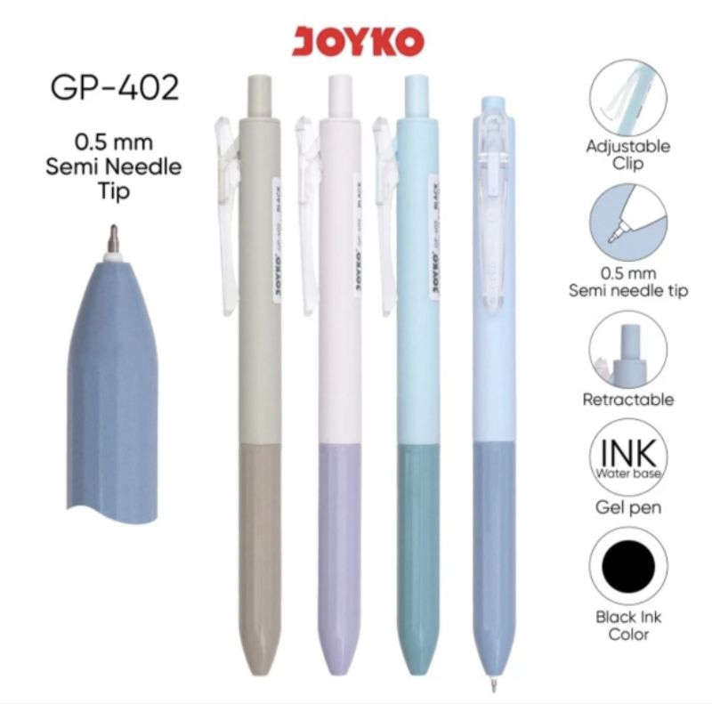 

Pulpen Gel Joyko GP-402 0,5mm (1pcs)